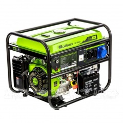 Бензогенератор Сибртех БС-8000Э 6 кВт в Омске