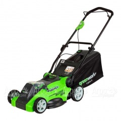 Газонокосилка аккумуляторная GreenWorks G40LM40 3 Ач в Омске
