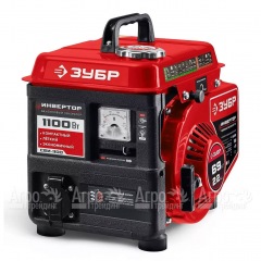 Бензогенератор инверторный Зубр СБИ-1100 1 кВт в Омске