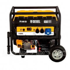 Бензогенератор Denzel PS-80 EA 7 кВт в Омске