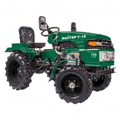 Многофункциональный минитрактор Файтер T-15 + почвофреза в Омске