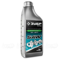 Масло минеральное Зубр Extra 1 л для смазки цепей в Омске