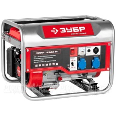 Бензогенератор Зубр ЗЭСБ-3500 3.5 кВт в Омске