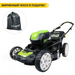 Газонокосилка аккумуляторная GreenWorks GD80LM53 80V DigiPro (без батареи и зарядного устройства) в Омске