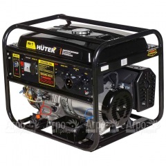 Бензиновый генератор Huter DY6500LXA 5 кВт, с АВР в Омске