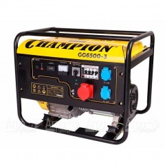 Бензогенератор Champion GG6500-3 4.9 кВт в Омске