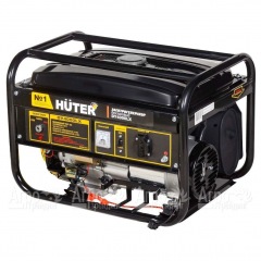 Бензиновый генератор Huter DY4000LX 3 кВт - электростартер в Омске