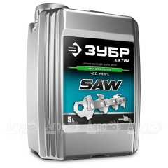 Масло минеральное Зубр Extra 5 л для смазки цепей в Омске