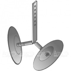 Окучник дисковый без сцепки для культиваторов Целина 500, 404, 406 в Омске