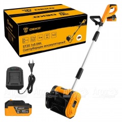 Снегоуборщик аккумуляторный DEKO ST20 1х5 Ач в Омске