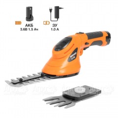 Аккумуляторный кусторез Daewoo DAHT 436Li SET в Омске