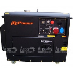 Дизельный генератор ITC Power DG7500SE-3 (new)+ (дистанционный запуск+разъем для АВР) в Омске