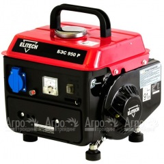 Бензогенератор Elitech БЭС 950Р 0.65 кВт в Омске