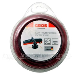 Леска триммерная круглая GEOS by Al-Ko Round 1.6 мм, 15 м в блистере в Омске