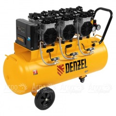Компрессор безмасляный малошумный Denzel DLS 3300/100 в Омске