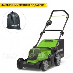 Газонокосилка аккумуляторная GreenWorks G24X2LM41 (без аккумулятора и зарядного устройства) в Омске