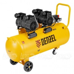 Компрессор поршневой безмасляный Denzel DLP-3000/100 в Омске