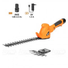 Аккумуляторный кусторез Daewoo DAHT 1212Li SET в Омске