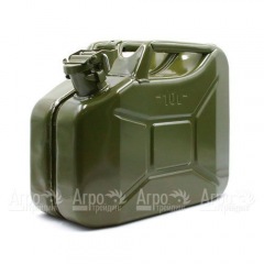 Канистра Звезда 10 л с фиксатором (металл 0.8 мм) в Омске