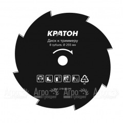 Диск к триммеру Кратон 255*25,4 мм 8 зубьев в Омске