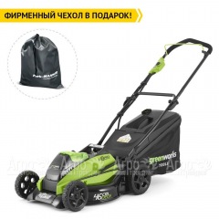 Газонокосилка аккумуляторная GreenWorks GD40LM45K6 в Омске