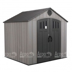 Пластиковый сарай LifeTime WoodLook 8х7.5 в Омске