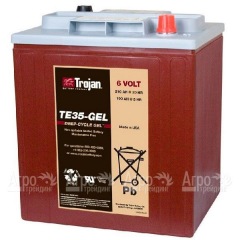 Тяговый свинцово-кислотный аккумулятор с жидким электролитом 6B 200 Ач для подметальных машин Lavor в Омске