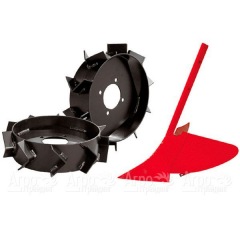 Окучник с металлическими колесами Pubert в Омске