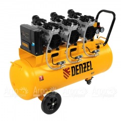 Компрессор безмасляный малошумный Denzel DLS 2250/100 в Омске