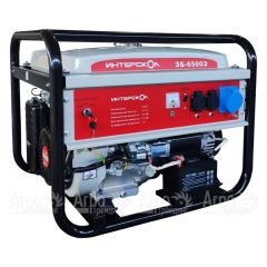 Бензогенератор Интерскол ЭБ-6500Э 5 кВт в Омске