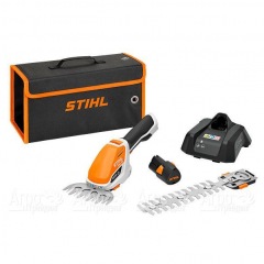 Аккумуляторные ножницы для кустарников Stihl HSA 26 SET c АКБ AS2 и ЗУ AL1 в Омске