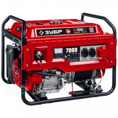 Бензогенератор Зубр СБ-7000Е-3 7 кВт с электростартером в Омске