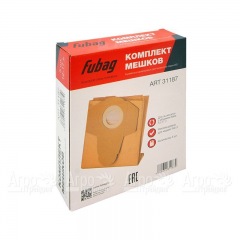 Комплект одноразовых мешков 30 л для пылесоса Fubag WD 5SP в Омске