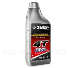 Масло полусинтетическое зимнее Зубр Extra 4Т-5W30 1 л для 4-х тактных двигателей в Омске