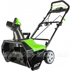 Снегоуборщик электрический GreenWorks GES13 GST1851 1800W в Омске