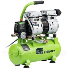 Компрессор безмасляный малошумный Сибртех МБ 750/10 в Омске