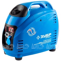 Бензогенератор инверторный Зубр ЗИГ-1200 1 кВт в Омске