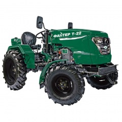 Многофункциональный минитрактор Файтер T-22 + почвофреза в Омске