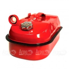 Канистра горизонтальная Звезда 10 л с заливным устройством (металл 0.6 мм) в Омске