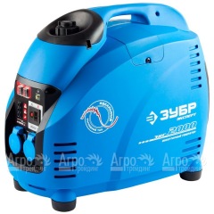 Бензиновый генератор инверторный Зубр ЗИГ-2000 1.8 кВт в Омске