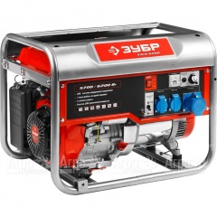 Бензогенератор Зубр ЗЭСБ-6200 6.2 кВт в Омске