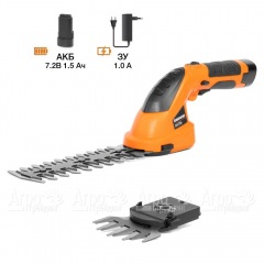 Аккумуляторный кусторез Daewoo DAHT 772Li SET в Омске