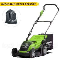 Газонокосилка аккумуляторная GreenWorks G40LM35K4 в Омске