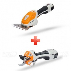 Ножницы аккумуляторные Villartec HA1462 + секатор Villartec PA1462 (без аккумулятора и зарядного устройства) в Омске