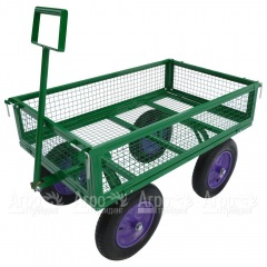 Тележка Sadovodcart Садовод четырехколесная с откидными бортами в Омске