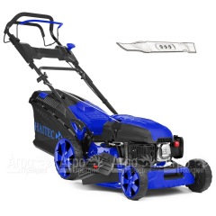 Газонокосилка бензиновая Haitec HT-RM532ES + запасной нож в Омске