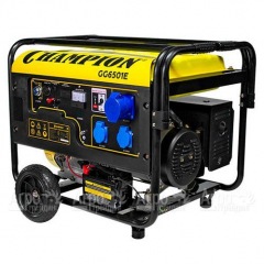 Бензогенератор Champion GG6501E+ATS 5 кВт в Омске