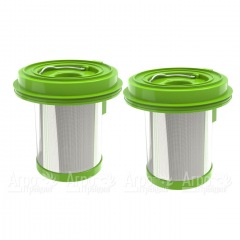 Два Hepa фильтра для пылесосов GreenWorks 4700607UB, 4701107UB в Омске