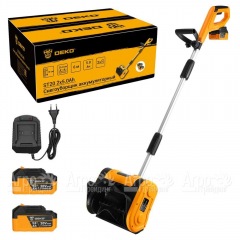 Снегоуборщик аккумуляторный DEKO ST20 2х5 Ач в Омске