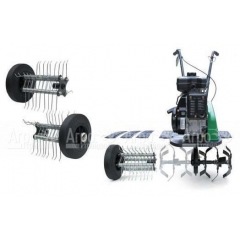 Приспособление для вычесывания мха на культиватор Husqvarna T25RS в Омске